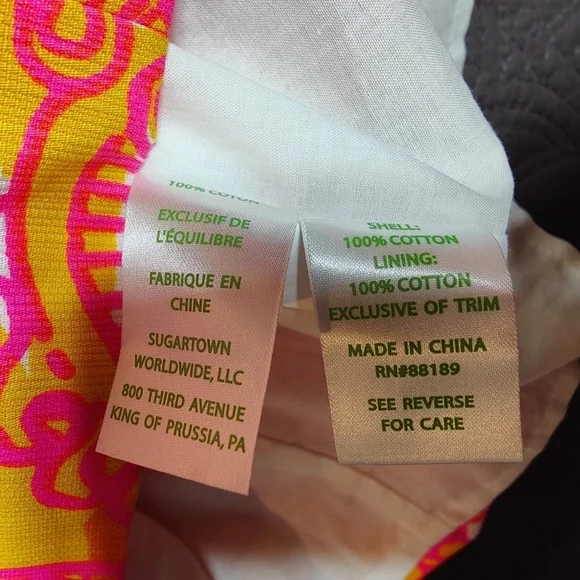 Lilly Pulitzer Tensy Dress Strapless Sea  & Be Seen Mini Size 2 Resortwear - Picture 13 of 15